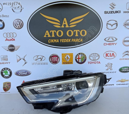 AUDİ A3 ORJİNAL ÇIKMA SOL FAR C
