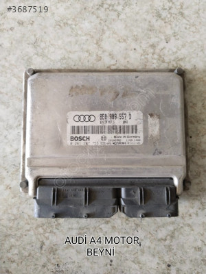 AUDİ A4 MOTOR BEYNİ 8E0909557D 0261207753