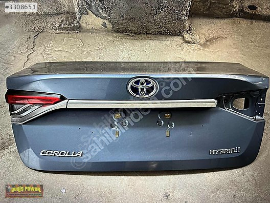 Toyota Corolla 2019-2023 bagaj kapağı hatasız