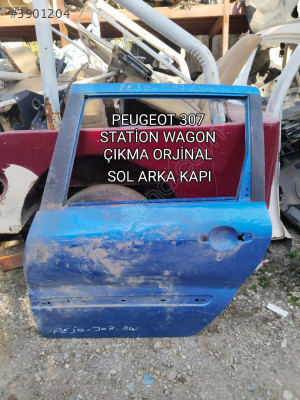 PEUGEOT 307 STATİON WAGON ÇIKMA ORJİNAL SOL ARKA KAPI