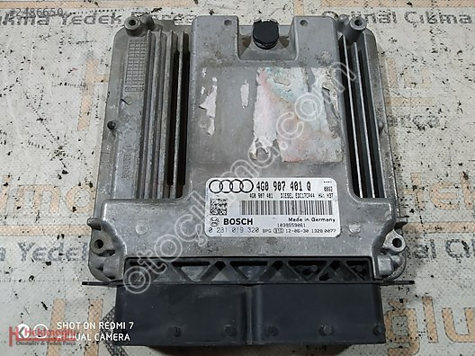 AUDİ A6 C7 A7 MOTOR BEYNİ 4G0 907 401 Q 4G0907401 4G0907401Q