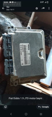 Fiat Doblo 1.9 JTD motor beyni muaer