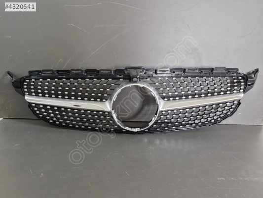 W205 C200 ÖN PANJUR DİAMOND KROM GÜMÜŞ KAMERALI SIFIR 2014-2018