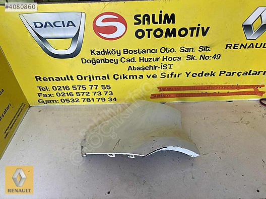 RENAULT KADJAR ÇIKMA ORJİNAL SAĞ ARKA TAMPON KÖŞESİ VE DİĞER PAR