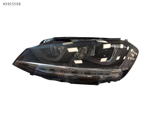 GOLF 7 IÇIN UYUMLU U LED FAR SILVER HARAKETLI SINYAL