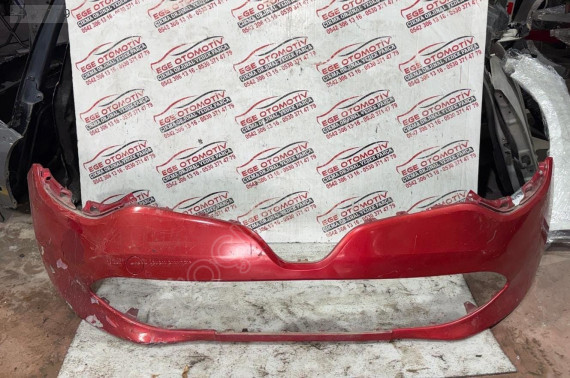 RENAULT CLİO 4 KIRMIZI ÖN TAMPON ORJINAL