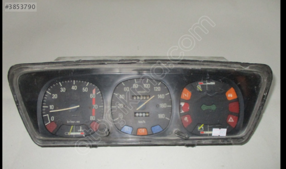 Renault 12 Toros Benzinli Kilometre Saati Gösterge Paneli 8095307