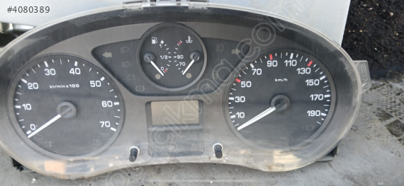 citroen berlingo kilometre saati