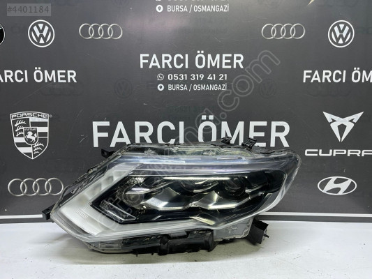 NİSSAN X-TRAİL SOL ÖN FAR ORJİNAL LEDLİ MERCEKLİ