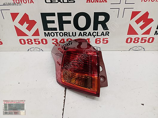 TOYOTA RAV4 SIFIR SOL ARKA STOP 13-15 OEM:81560-42171