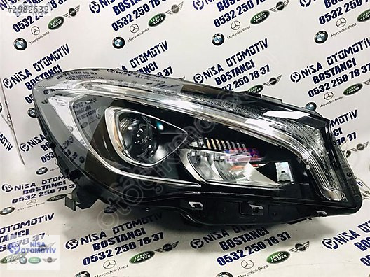 MERCEDES CLA SERİSİ W117 KASA SAĞ FAR MAKYAJLI LEDLİ A1178206861