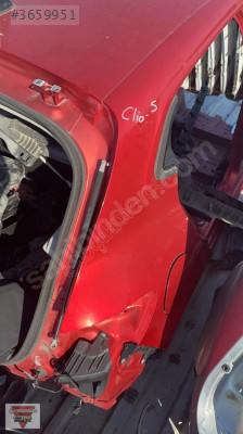 RENAULT CLİO 5 SAĞ ARKA KESME ÇAMURLUK GÜÇMANLAR