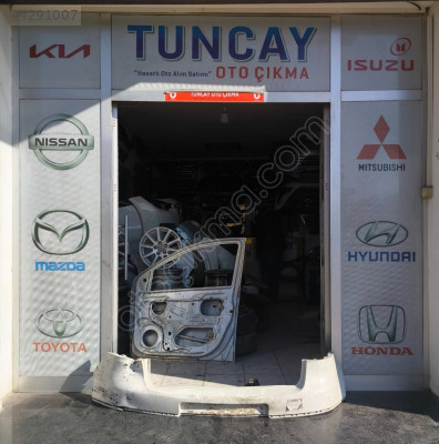 VOLKSWAGEN GOLF 5 ARKA TAMPON 2004-2009 ORJİNAL ÇIKMA PARÇA