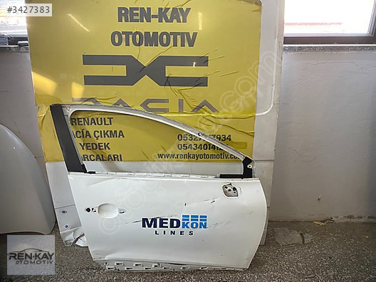RENAULT CLİO 4 SAĞ ÖN KAPI ORİJİNAL ÇIKMA RENKAY OTO KOCAELİ