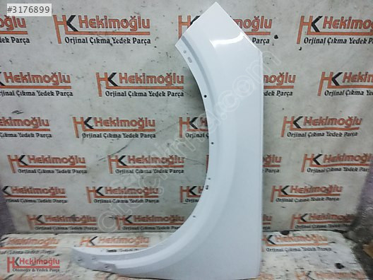VOLVO XC40 ÇAMURLUK SOL ÖN ORİJİNAL BOYASIZ 31457583 BEYAZ