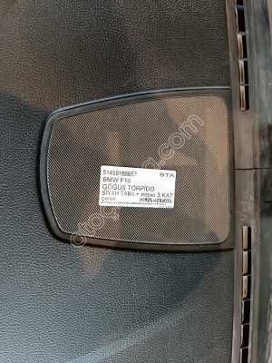 BMW F10 GÖĞÜS TORPİDO SİYAH TABA + AİRBAG 51459166657 Ç