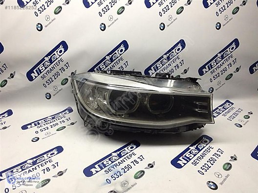 BMW 3 SERİSİ F34 GT KASA SAĞ FAR MAKYAJSIZ XENON ORJ ÇIKMA