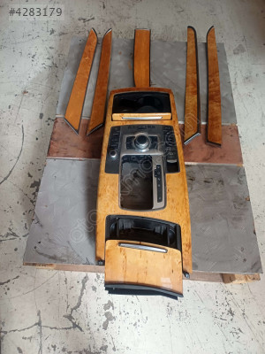 audi a6 c6 kasa orta vites konsolu maun kaplama