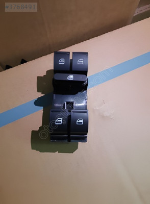 VOLKSWAGEN GOLF 5 JETTA SOL ÖN CAM DÜĞMESİ 1K4959857B