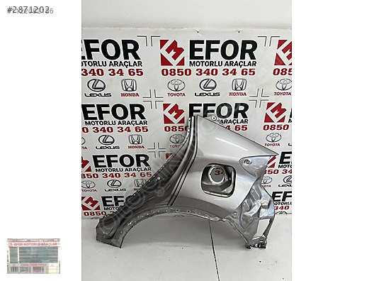 TOYOTA CHR SOL ARKA ÇAMURLUK ÇIKMA ORJİNAL YEDEK PARÇA 16-22