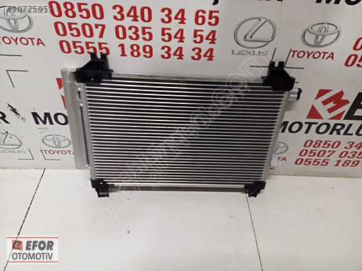 TOYOTA YARIS SIFIR KLİMA RADYATÖR 06-12 DZL OEM NO: 88460-0D210