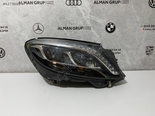 MERCEDES W222 S SERİSİ SAĞ FAR ORJİNAL