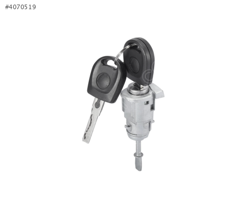 5KD837167 VW GOLF 6 KAPI KİLİT GÖVDESİ+ANAHTAR 2009-2012