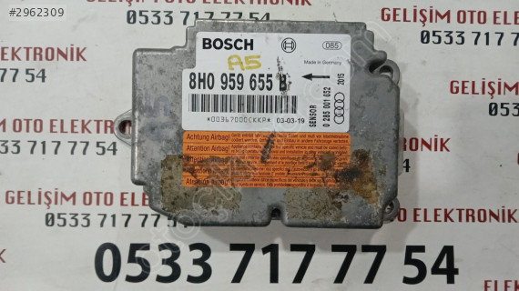   8H0959655B AUDI A4 AIRBAG BEYNİ AUDI A4 AIRBAG BEYNİ