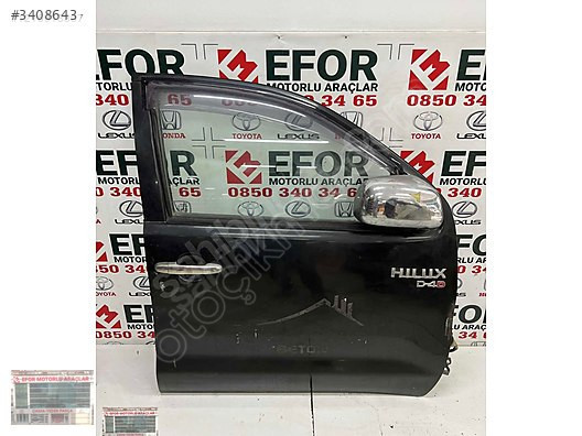 TOYOTA HİLUX SAĞ ÖN KAPI BOŞ SÖKME ORJİNAL YEDEK PARÇA