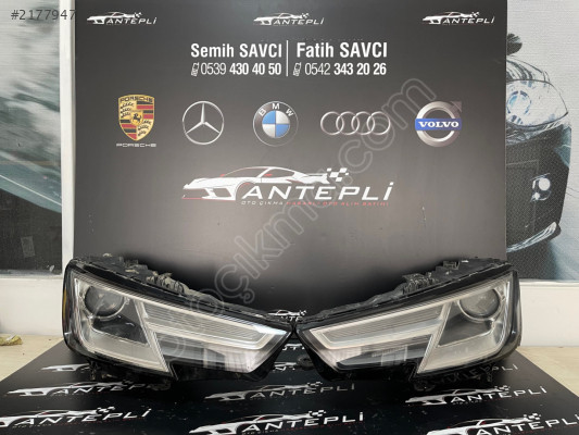 AUDİ A4 SAĞ SOL ÖN FAR B9 KASA ÇIKMA