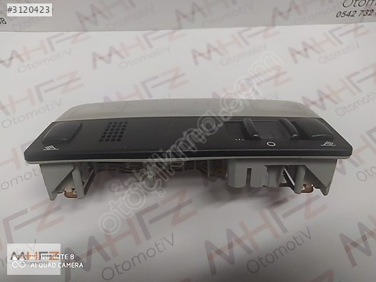 RAPİD 2017-2020 ARASİ TAVAN AYDİNLATMA LAMBASİ 3B0947105C SİYAH