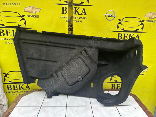 OPEL ASTRA J SOL ARKA BAGAJ KAPLAMASI ÇIKMA ORJİNAL PARÇA