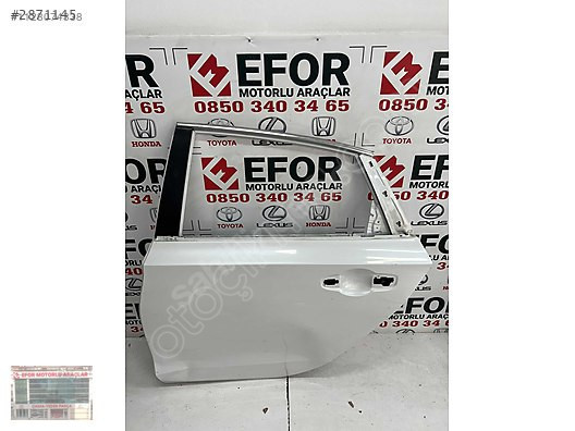 HONDA CİVİC FC5 SOL ARKA KAPI ÇIKMA ORJİNAL YEDEK PARÇA 16-21