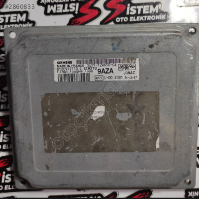 Ford FIESTA 1.25 motor beyni  5U71-12A650-GA S120977110C sim210