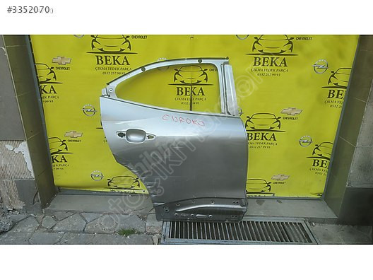 OPEL MOKKA B SAĞ ARKA KAPI GÜMÜŞ GRİ ÇIKMA ORJİNAL YEDEK PARÇA