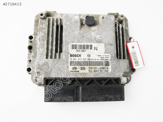Kia Rio 1.5 CRDI Motor Beyni 39101-2A610 0281012332 Garantili