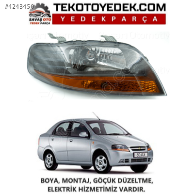 CHEVROLET KALOS T200 ÖN FAR SAĞ SOL 2003 VE ÜZERİ KAMPANYA