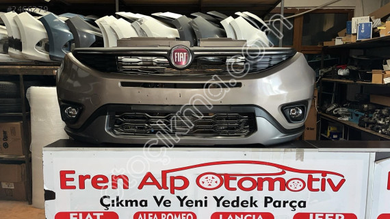 FİAT DOBLO MAKYAJLI KASA TREEKİNG ÖN TAMPON ÇIKMA ORJİNAL