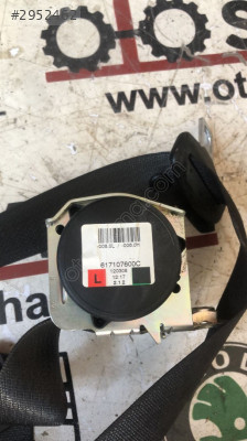 617107600C Opel Corsa D sol arka emniyet kemeri