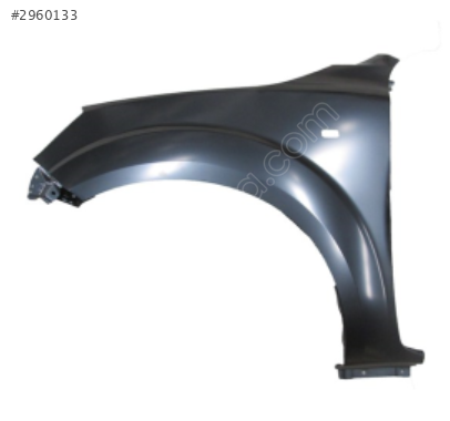 ÖN ÇAMURLUK SOL NISSAN NAVARA 16-22 63101-4JA0A SİNYAL DELİKLİ