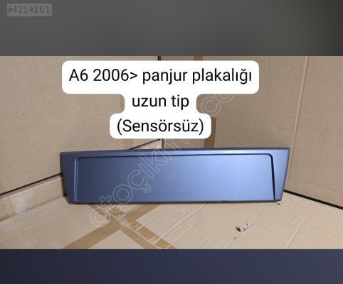 4F0807285E AUDİ A6 PANJUR PLAKALIĞI UZUN TİP