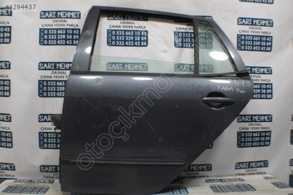 ÇIKMA SKODA FABİA SW SOL ARKA KAPI 2473