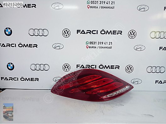 MERCEDES S SERİSİ W222 SOL DIŞ STOP ORJİNAL