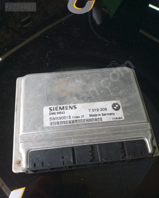 BMW E46 MOTOR BEYNİ 7 519 308 5WK90015