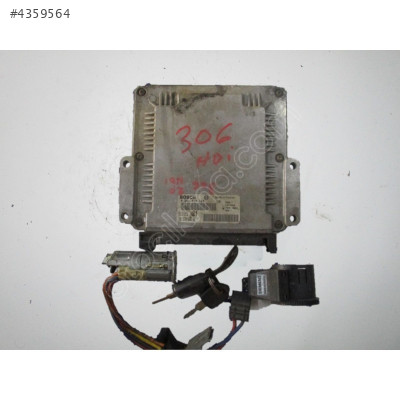 0281010162 9637089680 Peugeot 306 Motor Beyni Komple Seti