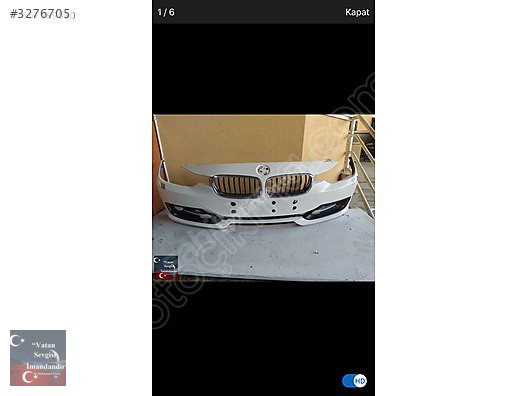 BMW 3.20 F30 ÖN ARKA TAMPON