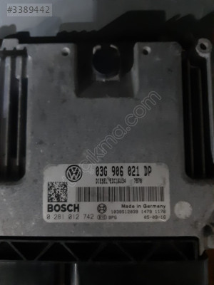 03G 906 021 DP- 0281 012 742- VW CADDY MOTOR BEYNİ