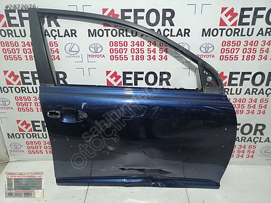 TOYOTA AVENSİS SAĞ ÖN KAPI ÇIKMA ORJİNAL PARÇA 2002-2008