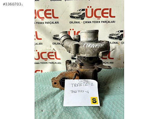 RENAULT TRAFİC 2 762785-4 TURBO -ÜÇEL OTO