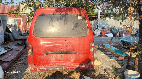 Hyundai h100 minübüs bagaĵ kapagı